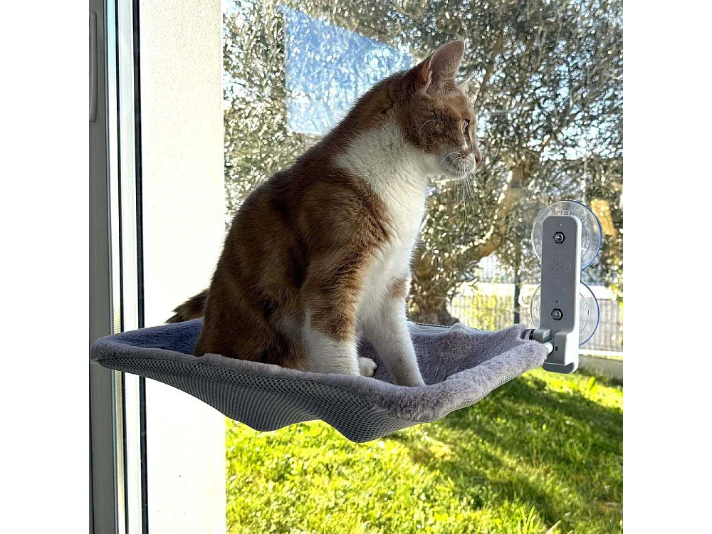 Hamac pour chat spécial fenêtre été hiver Rio