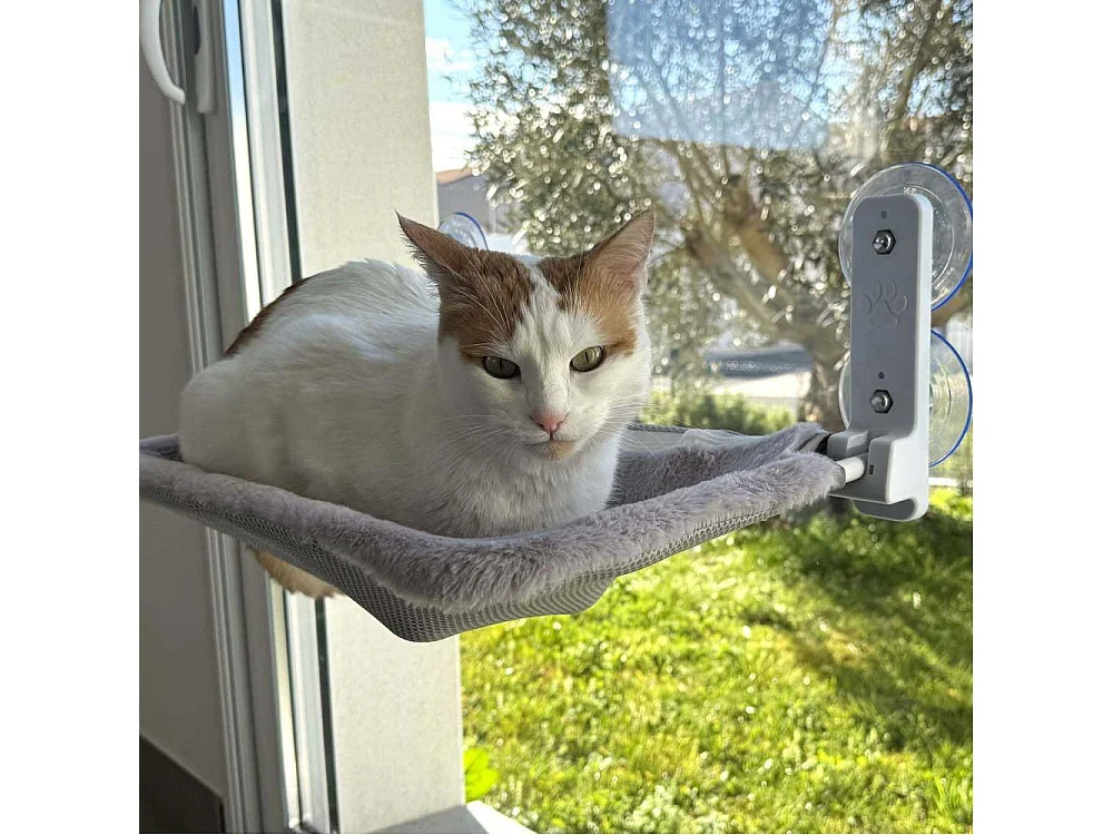 Hamac pour chat spécial fenêtre été hiver Rio