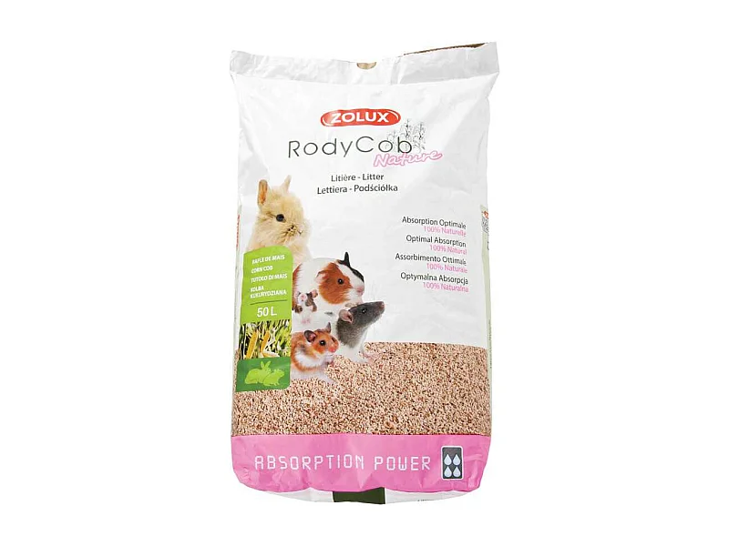 Litière Rodycub nature 50 litres