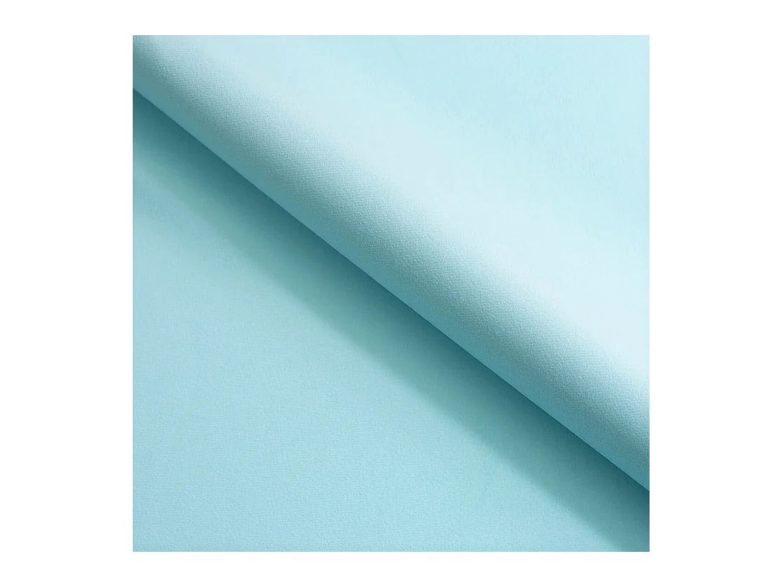BEDANTE Lit boxspring FLO 180x200 Itaka 13 Bleu clair Lit Litkasten Lit simple Lit d'hôtel Surmatelas Matelas Chambre à coucher Espace de rangement