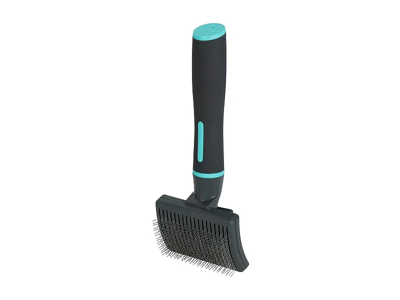 Brosse rétractable pour chien Slicker Anah Taille S