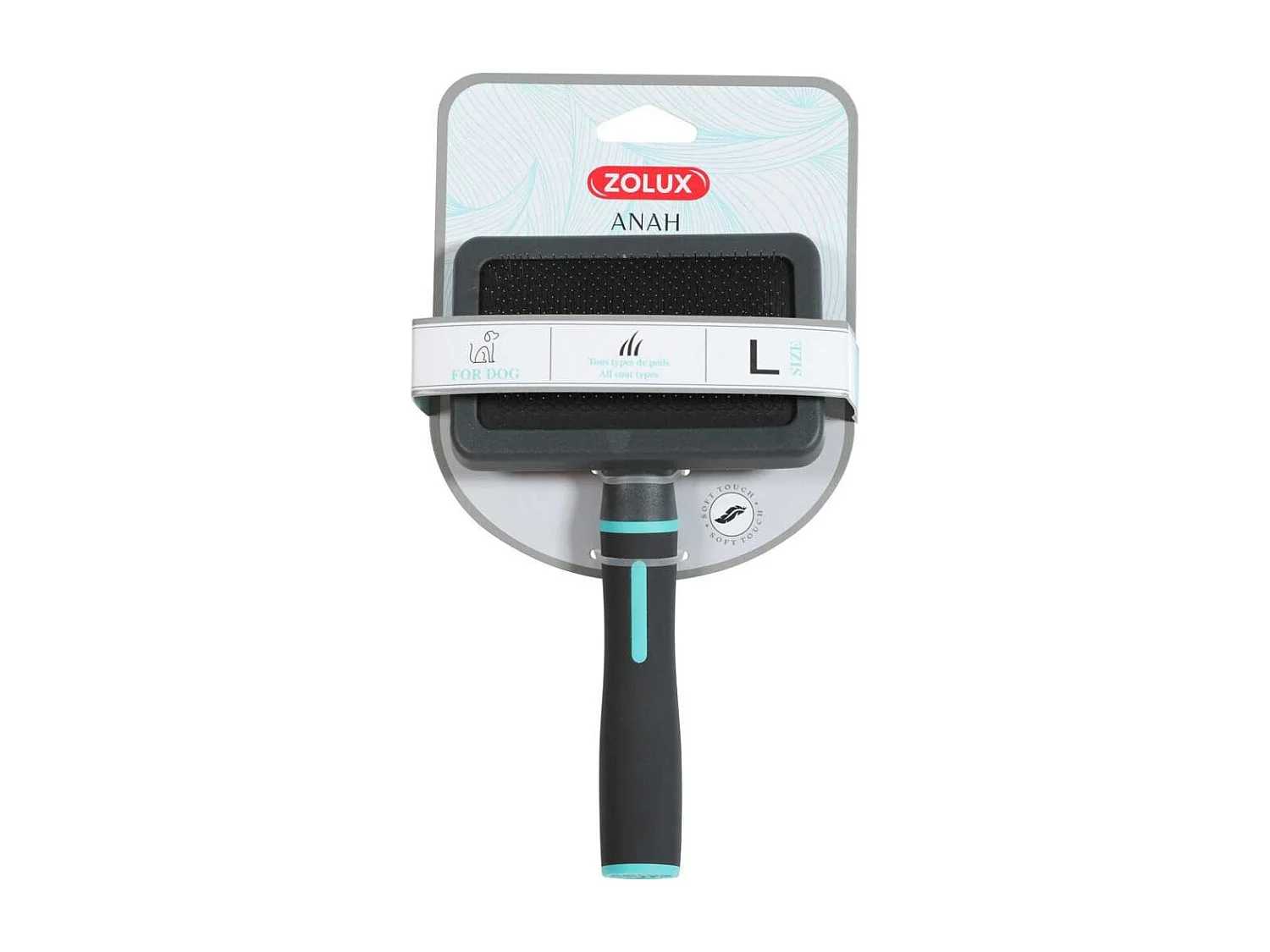 Brosse pour chien Slicker Anah Taille L