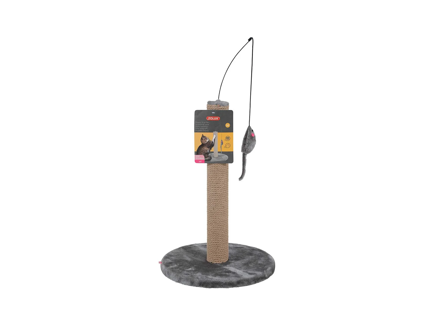 Poteau à griffer pour chat et chaton 32 x 48 cm