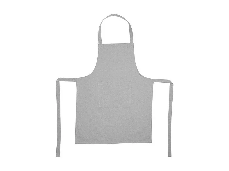 Delantal con Bolsillo Atmosphera Algodón Gris claro 60 x 80 cm