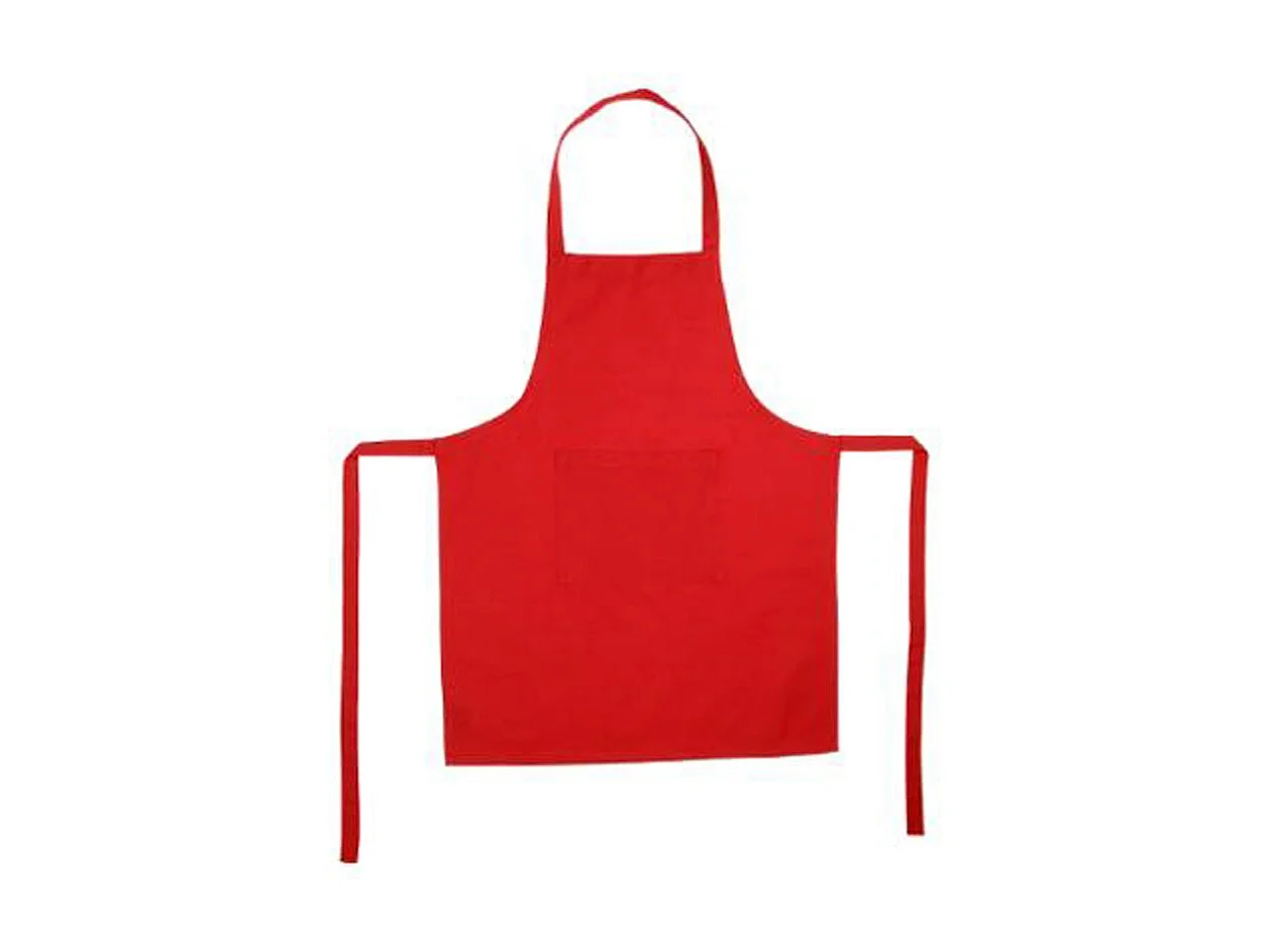 Tablier de Cuisine "Coton" 80cm Rouge