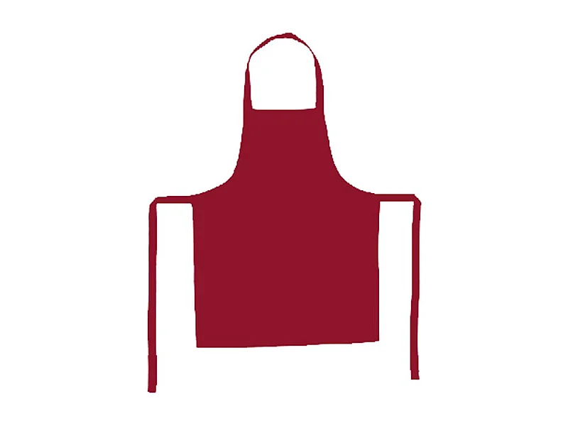 Tablier de Cuisine "Coton" 80cm Rouge