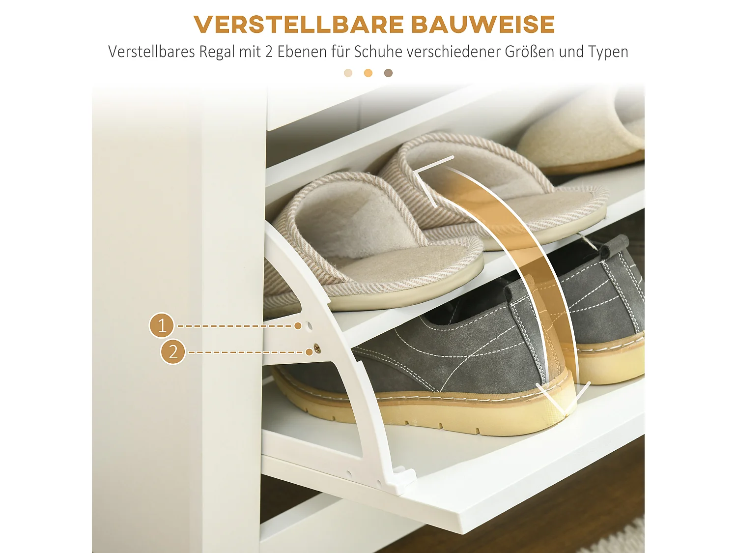 Mobile gamma di sedie in legno a 3 cassetti di grande capacità con ripiani ingresso canale bianco 72×26×112 cm