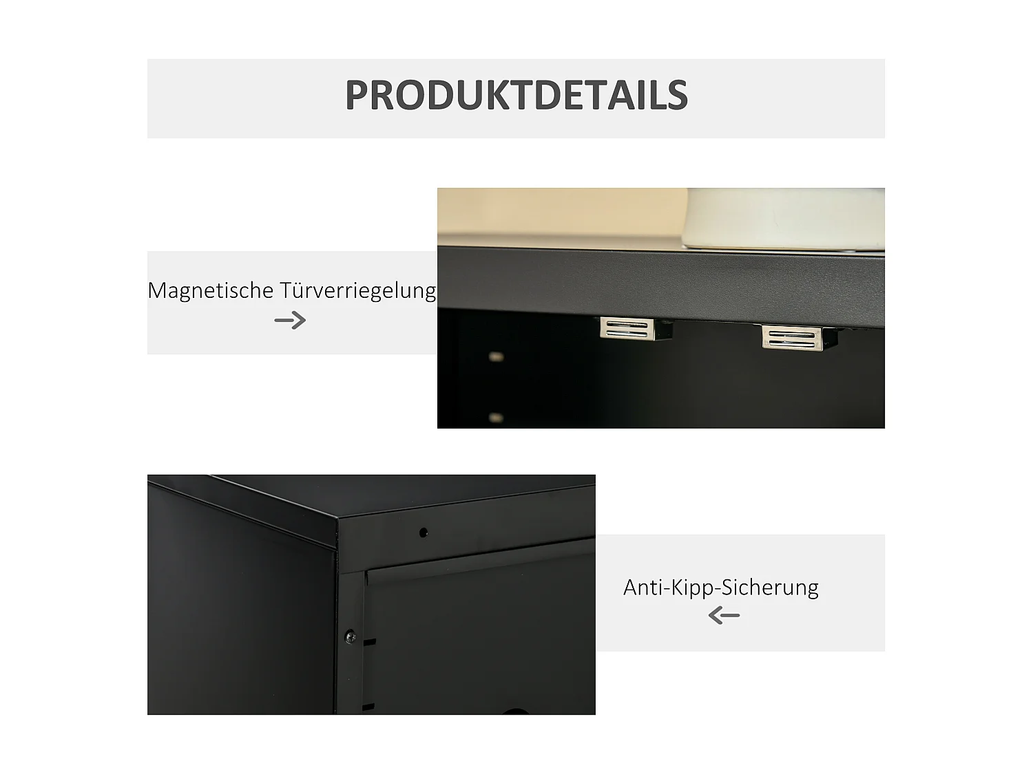 Armoire métallique 2 étagères réglables porte à lamelles rangement garage maison gris 75x33x110cm