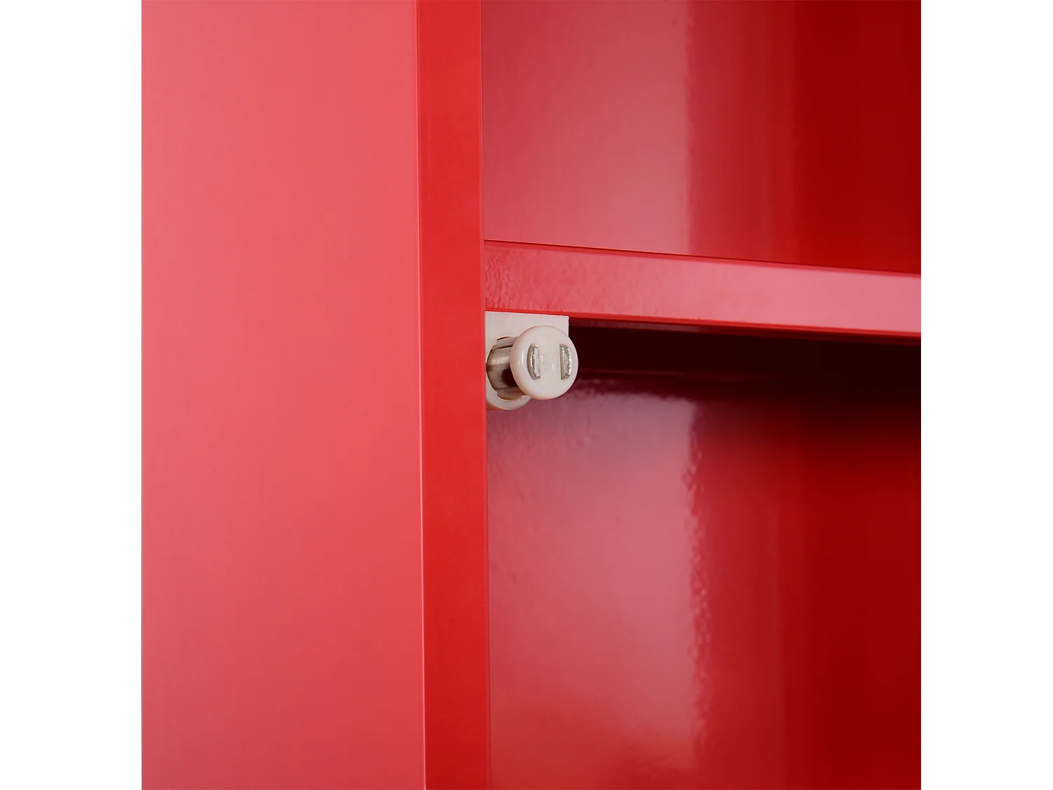 Armadio da farmacia murale in metallo con porta in vetro smaltato verrouillabile 60x30x12 cm