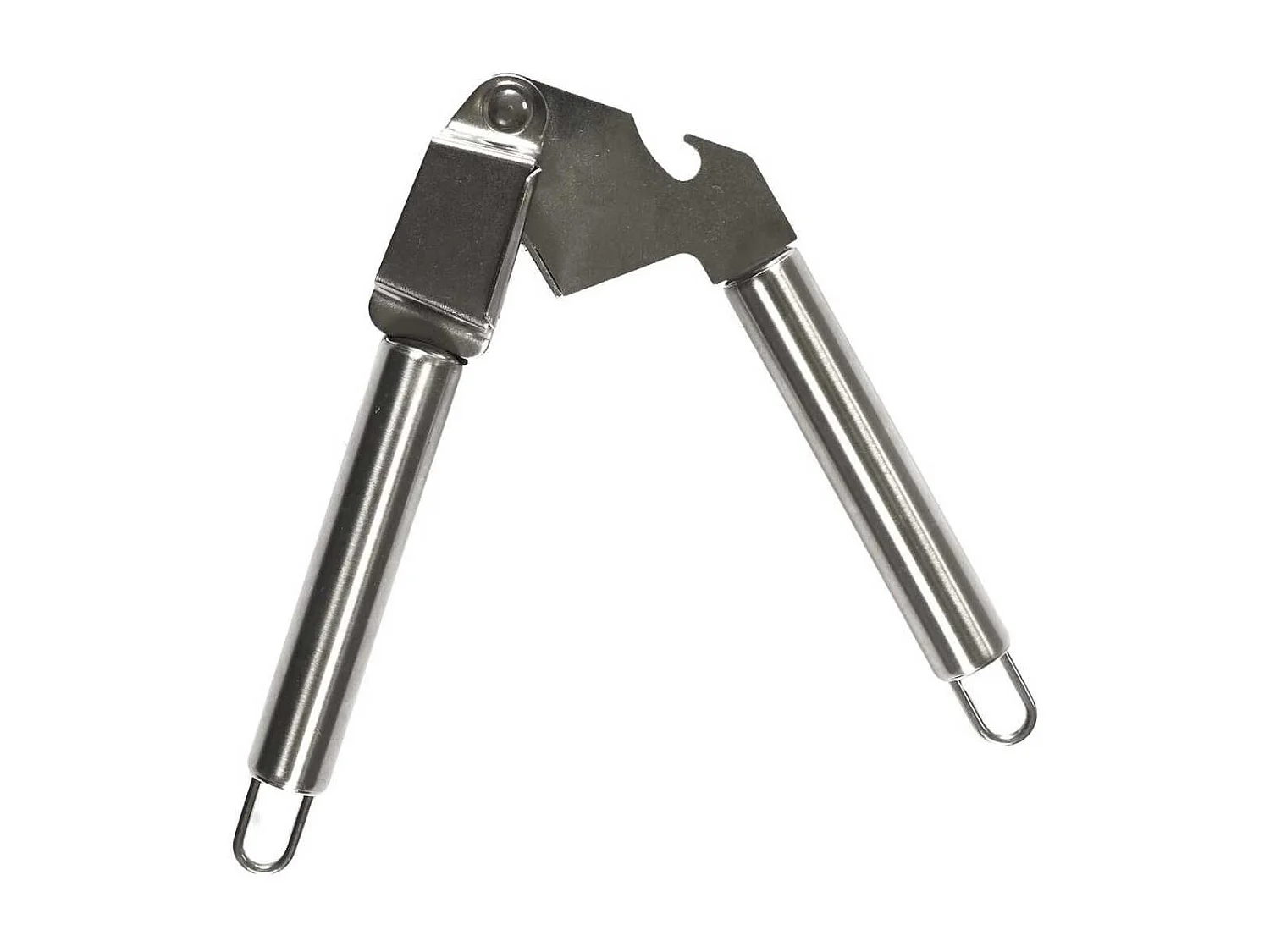 Presse ail manuel 2 en 1 avec décapsuleur en acier inoxydable