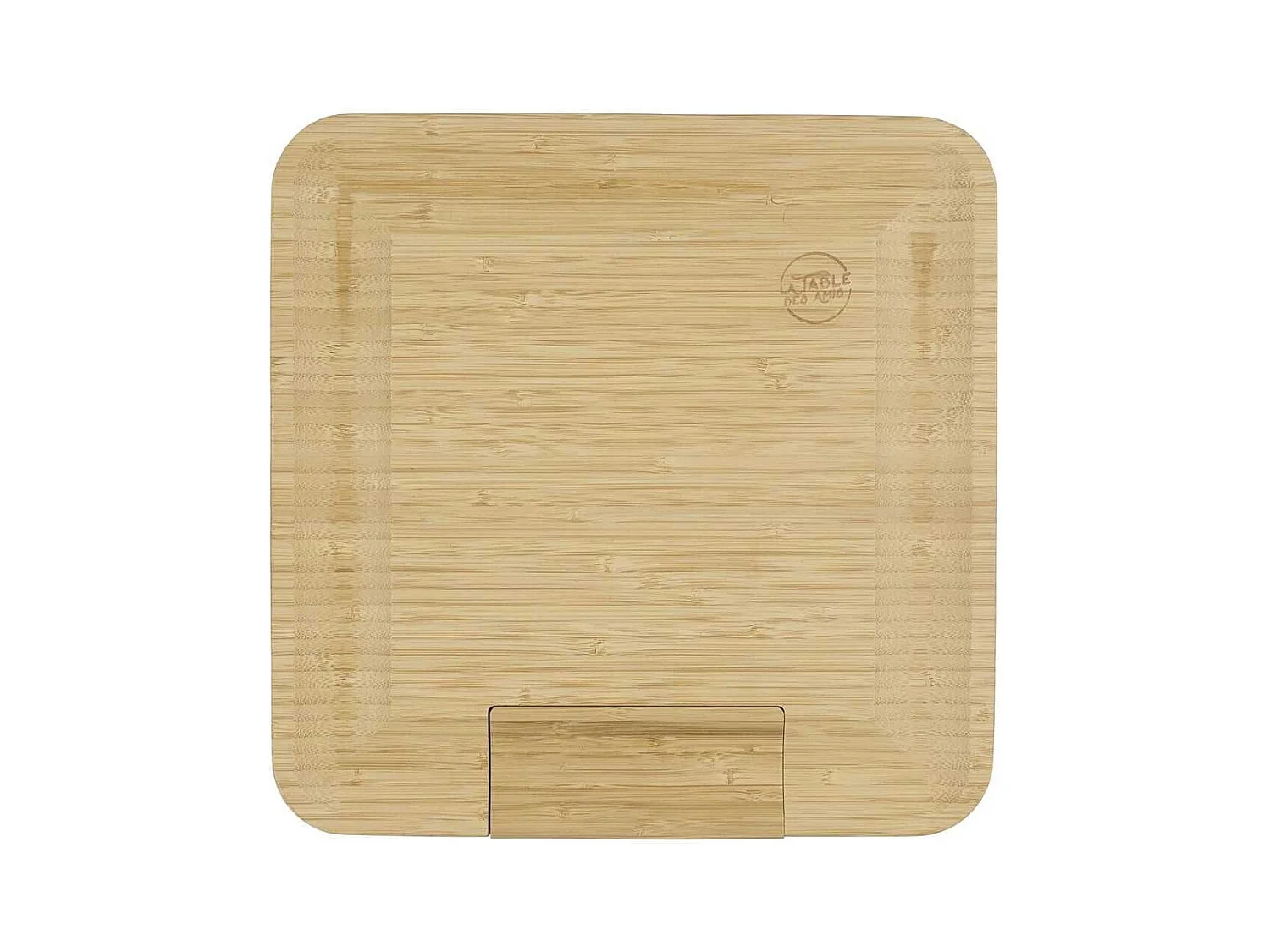 Planche apéro en bambou avec tiroir coulissant et couteaux à fromage inclus