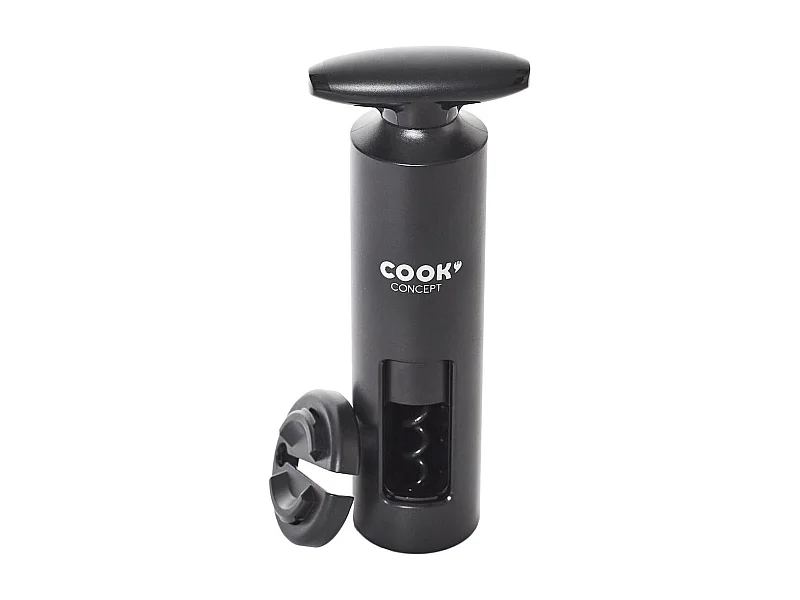 Ouvre-bouteille simple en plastique noir - Tire bouchon noir