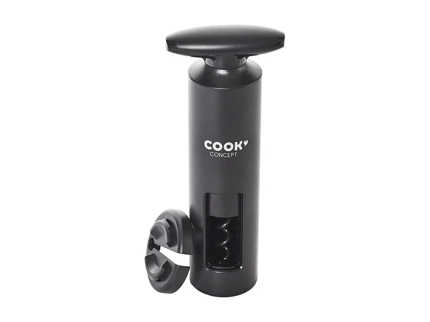 Ouvre-bouteille simple en plastique noir - Tire bouchon noir