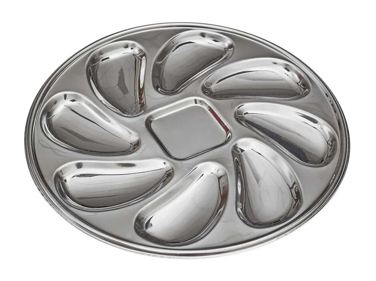 Coffret à huîtres 9 pièces en acier inoxydable