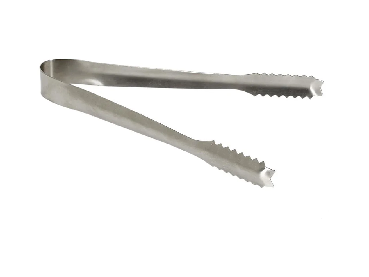 Pince à glaçons en acier inoxydable 17,5cm