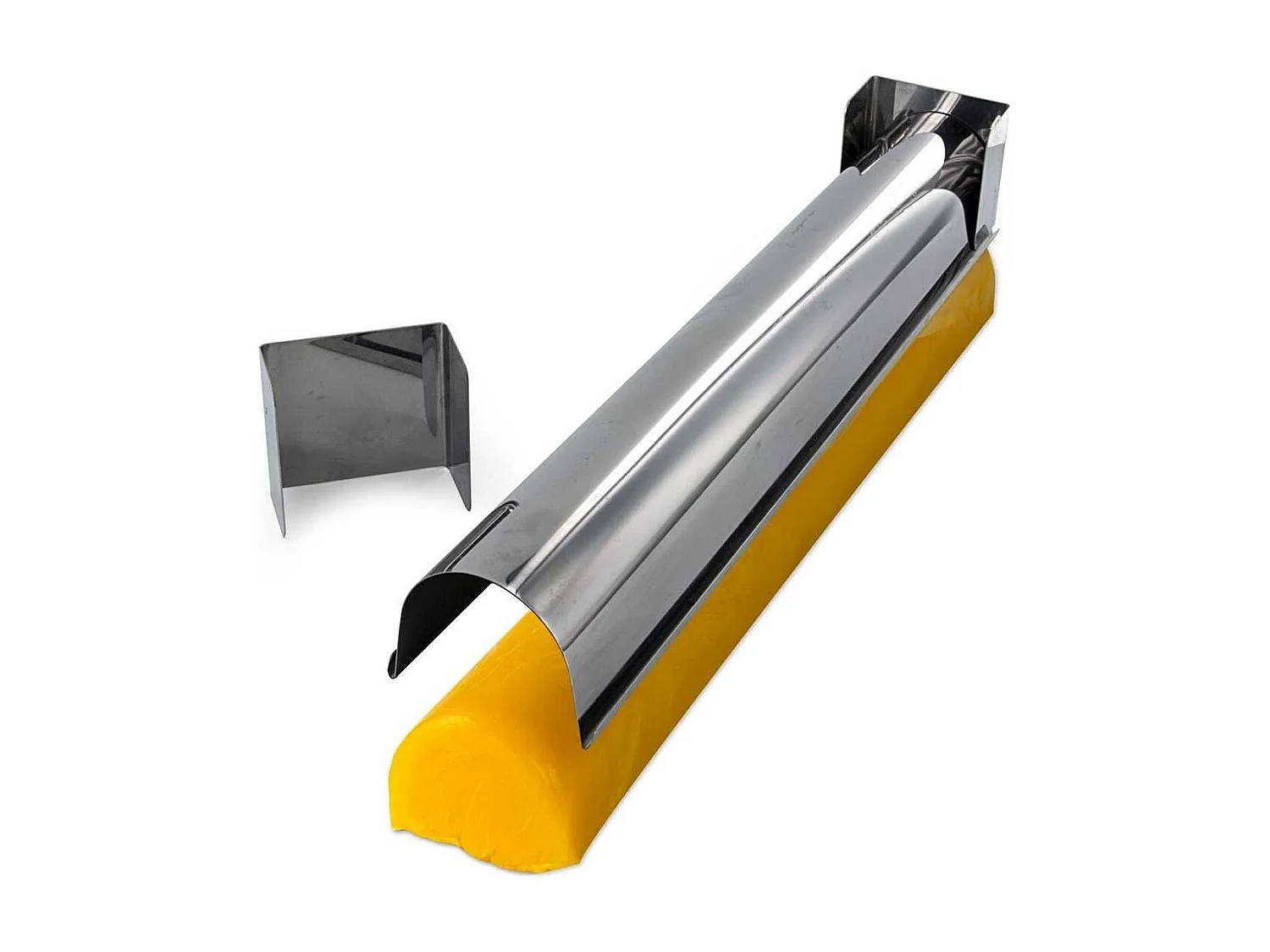 Moule à insert pour bûche 30 cm en acier inoxydable