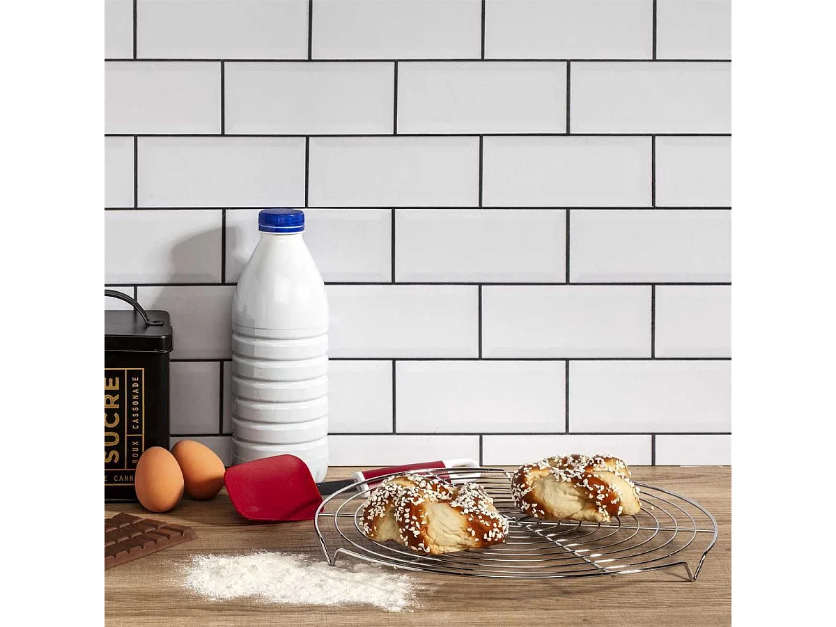 Volette à pâtisserie en acier inoxydable diamètre 32 cm