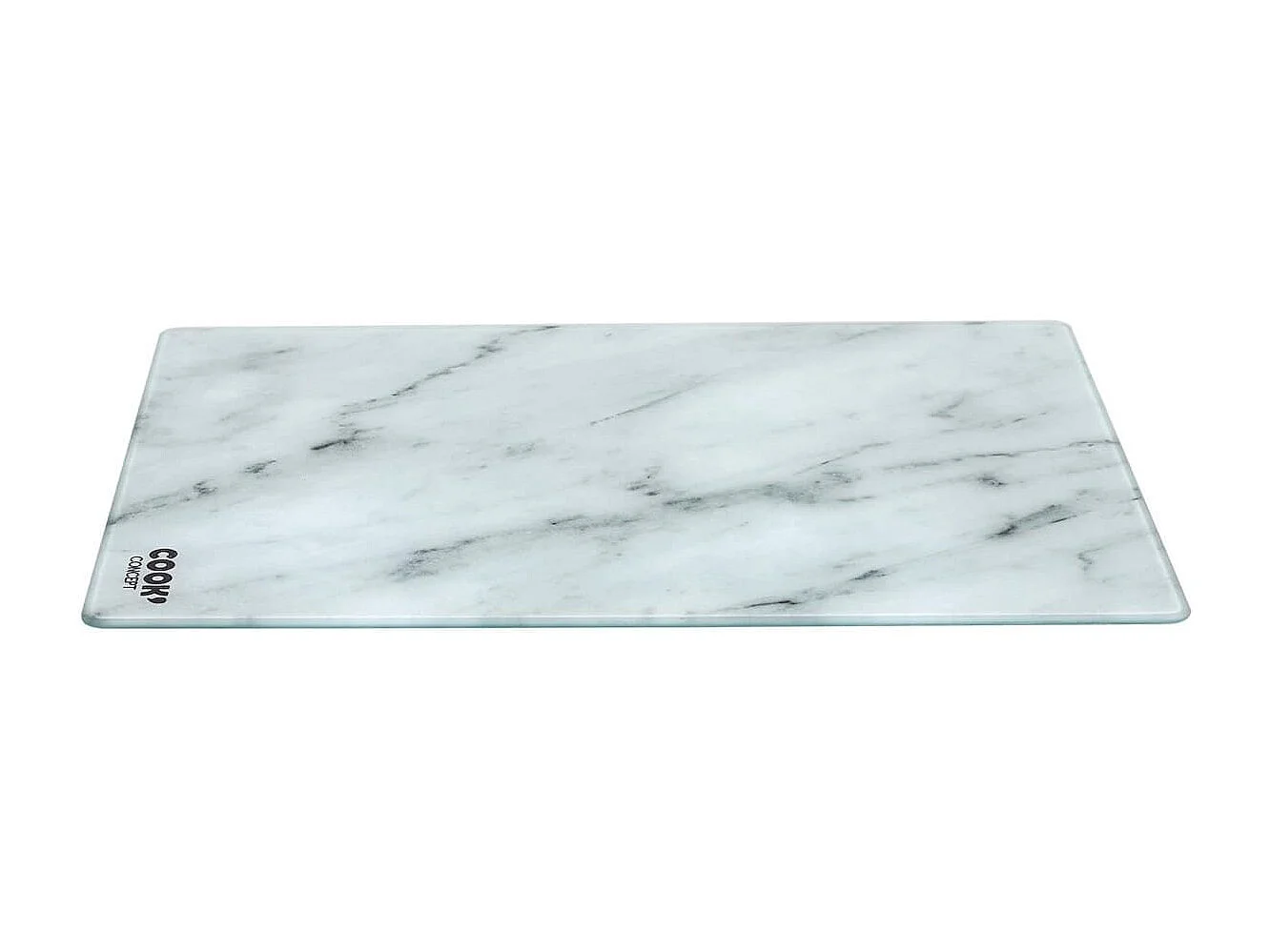 Planche à découper en verre trempé effet marbre