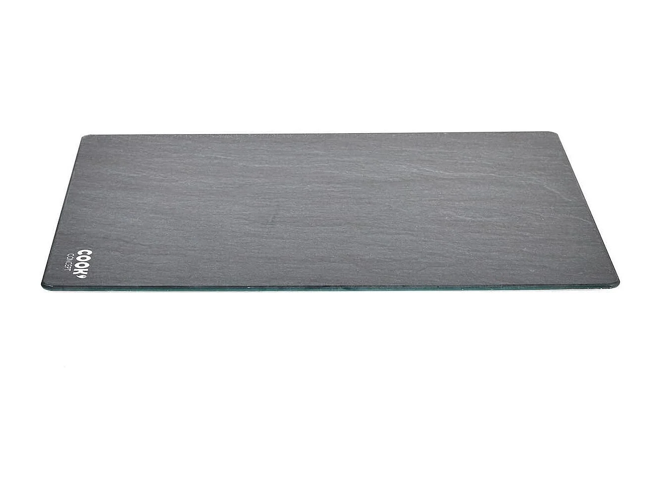 Planche à découper en verre trempé effet ardoise