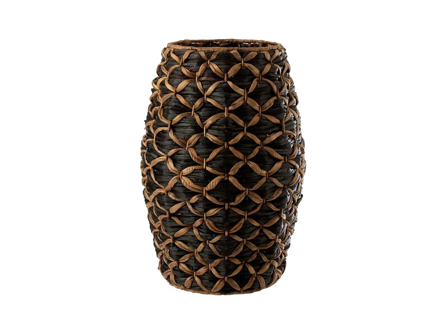 Panier Déco en Bois "Roni" 62cm Naturel