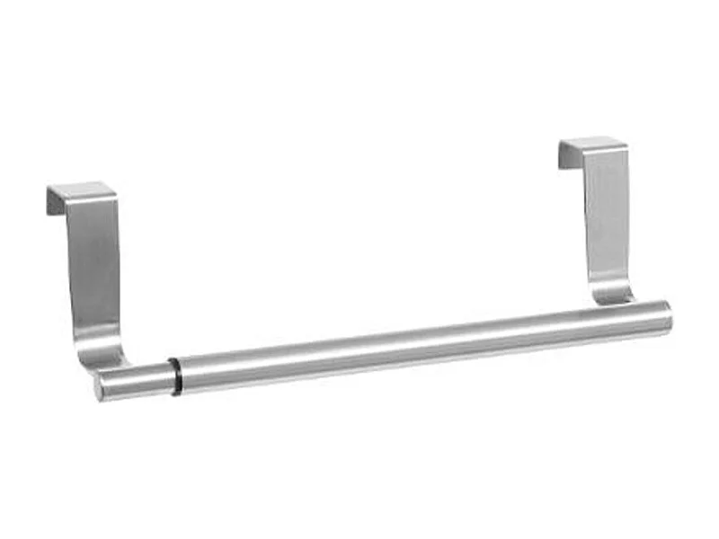 Patère de Placard Inox "Extensible" 41cm Argent