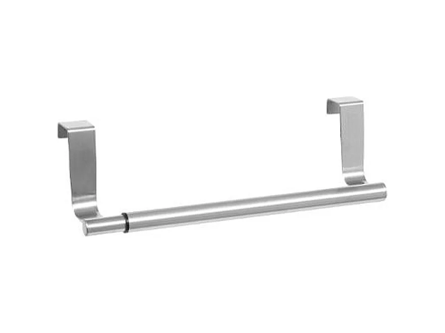 Patère de Placard Inox "Extensible" 41cm Argent