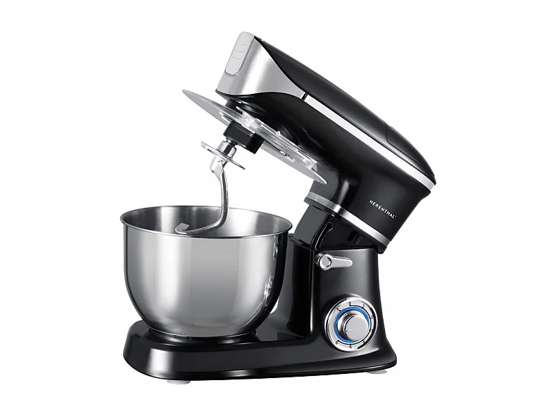 Herenthal HT-PKM1900.7 Robot pâtissier multifonction de 1300 W Noire