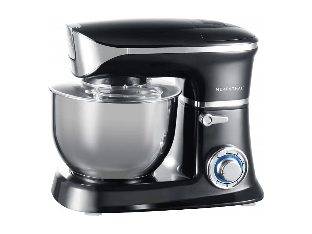 Herenthal HT-PKM1900.7 Robot pâtissier multifonction de 1300 W Noire