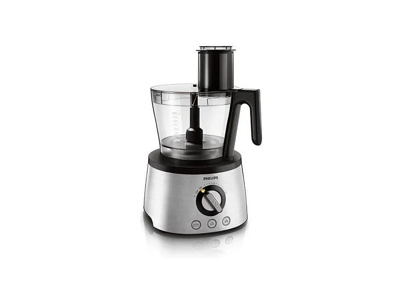 Robot de cuisine 6-en-1 - PHILIPS - HR7778/00 - 1300 W - 3,4 L - Inox