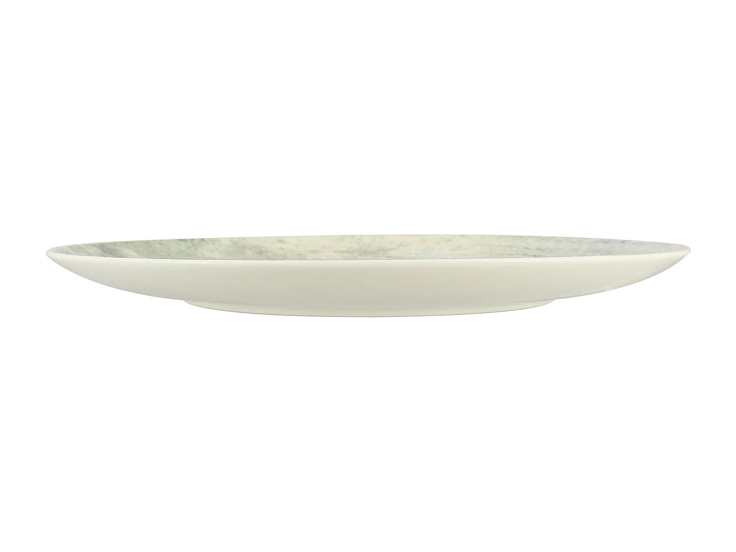 Novastyl - Lot 6 Assiettes Plates Natura 26cm En Porcelaine