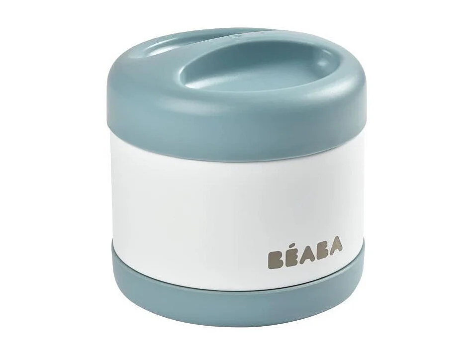 BEABA Portion de conservation inox isotherme 500 ml baltic blue/white