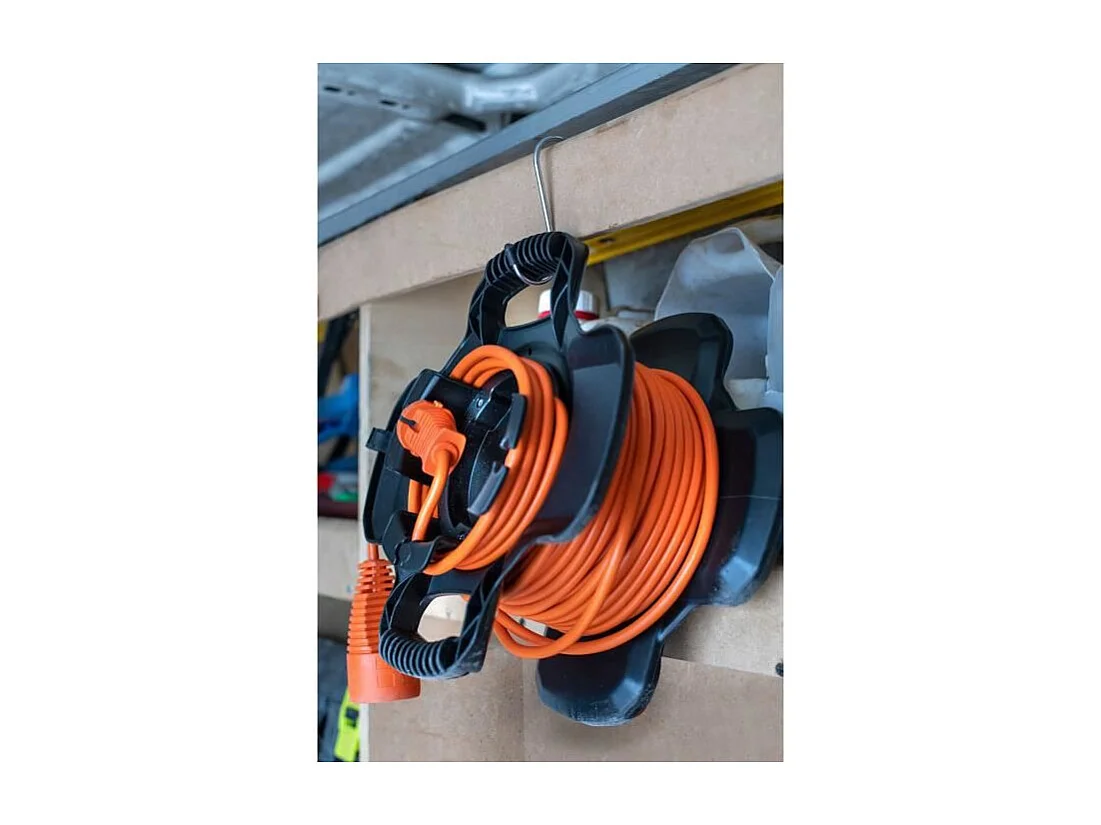 Enrouleur de câble COMPACT X-GUM BRENNENSTUHL - 18.5m+1.5m - Fabriqué en France