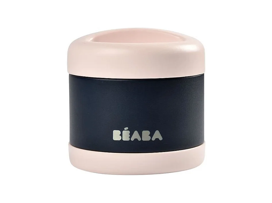 Blaurosa isoliertes Vorratsglas aus Edelstahl 500 ml