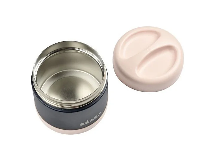 Blaurosa isoliertes Vorratsglas aus Edelstahl 500 ml