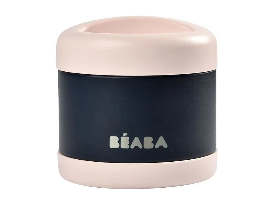 tarro isotérmico de acero inoxidable azul-rosa 500 ml