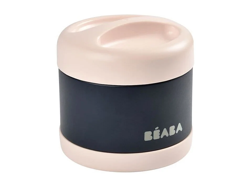 tarro isotérmico de acero inoxidable azul-rosa 500 ml