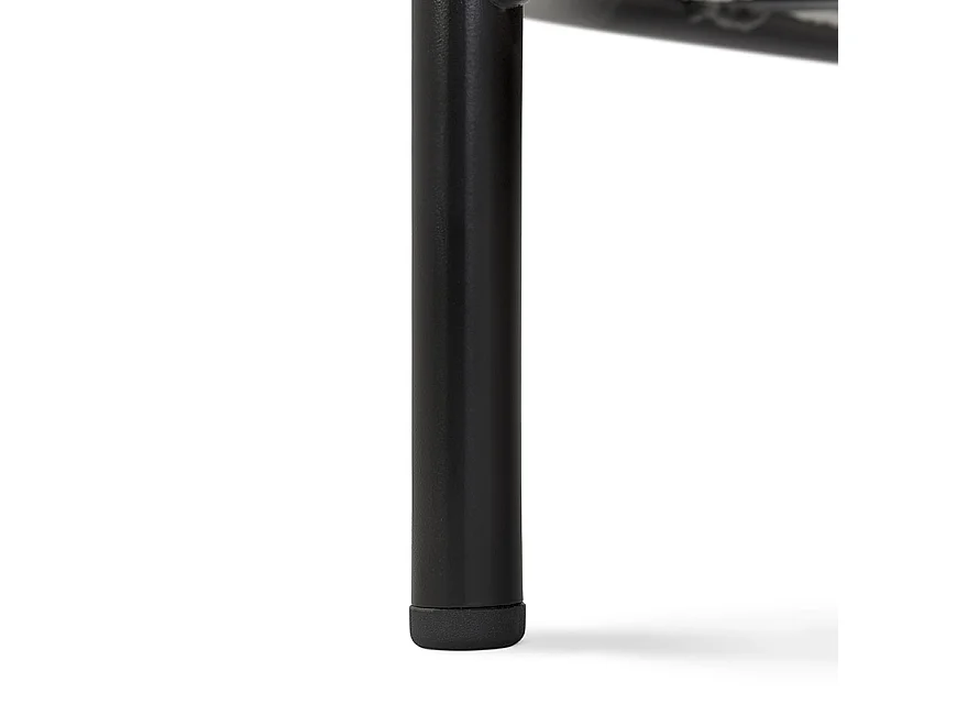 Pouf en Tissu Bouclé "Mark" 47cm Beige