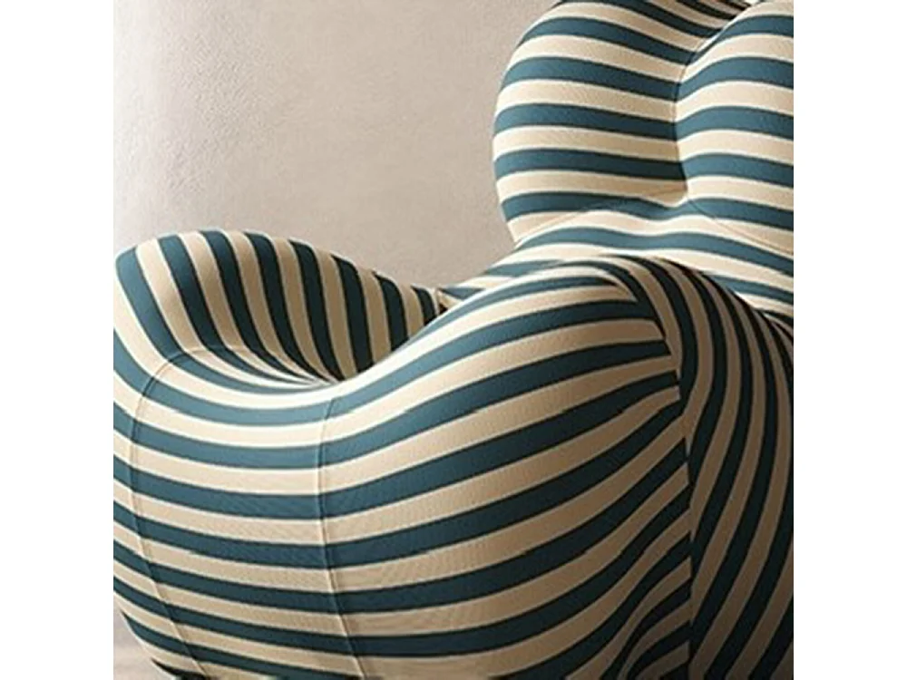 Canapé compressible petit ménage dossier confortable tissu doux style lazy gospel bleu jaune