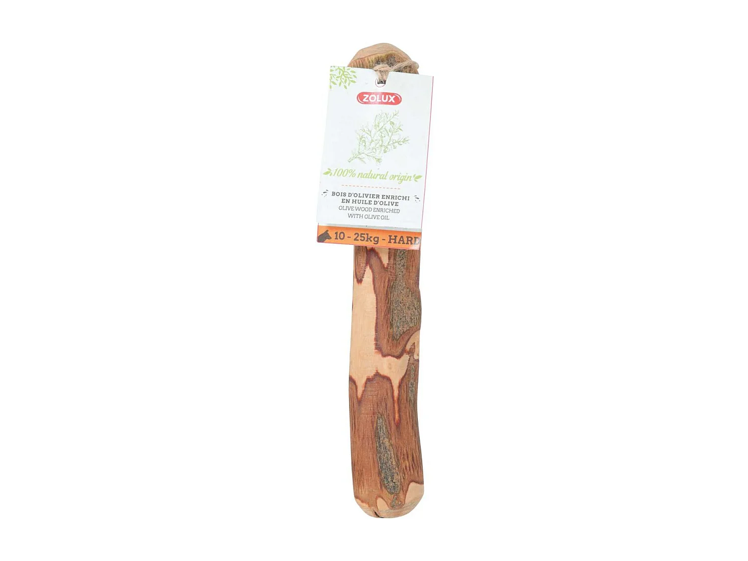 Jouet à mâcher 100% naturel Bois d'olivier Taille M
