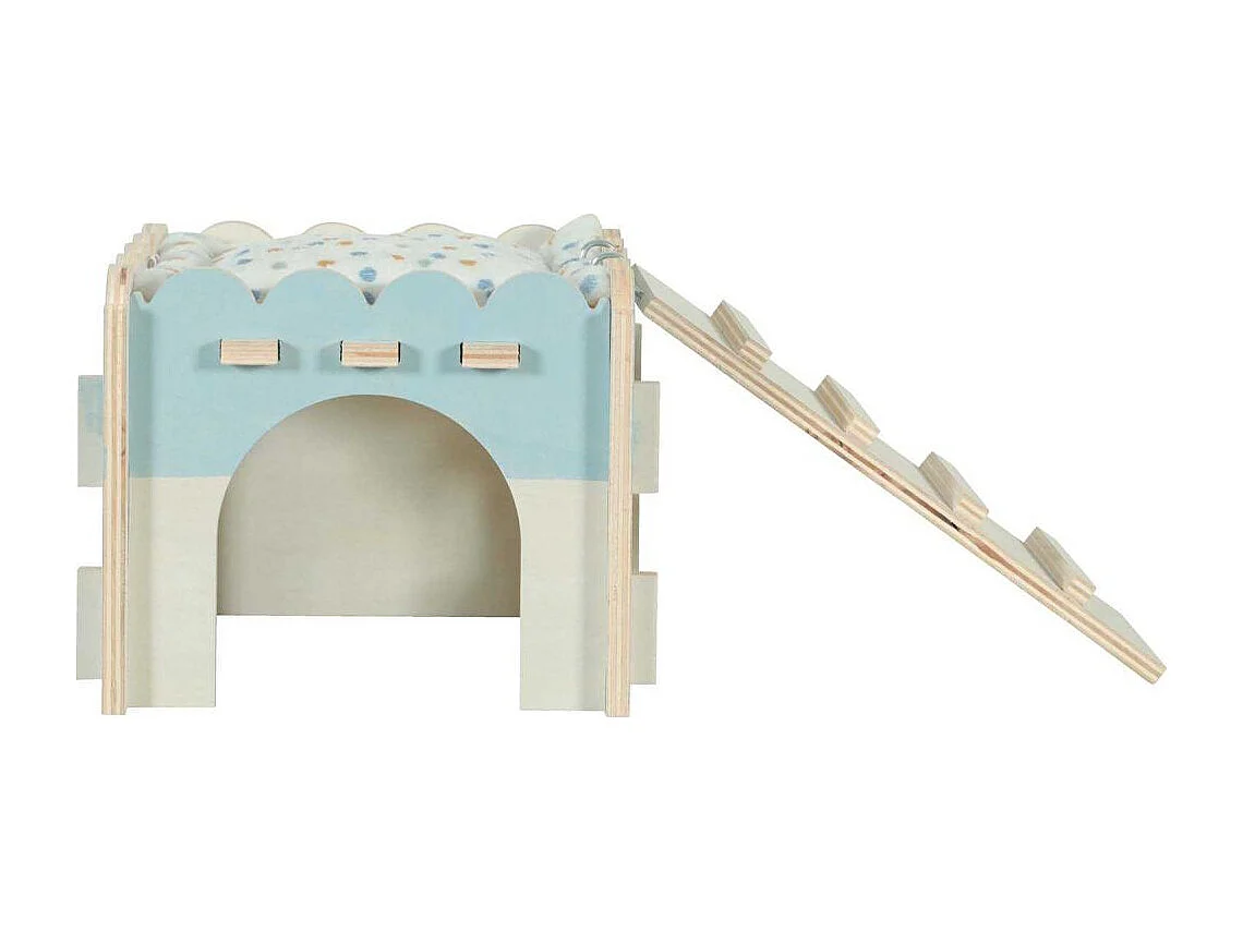 Maison en bois pour rongeurs Cosy Pour cochon d'Inde et octodon