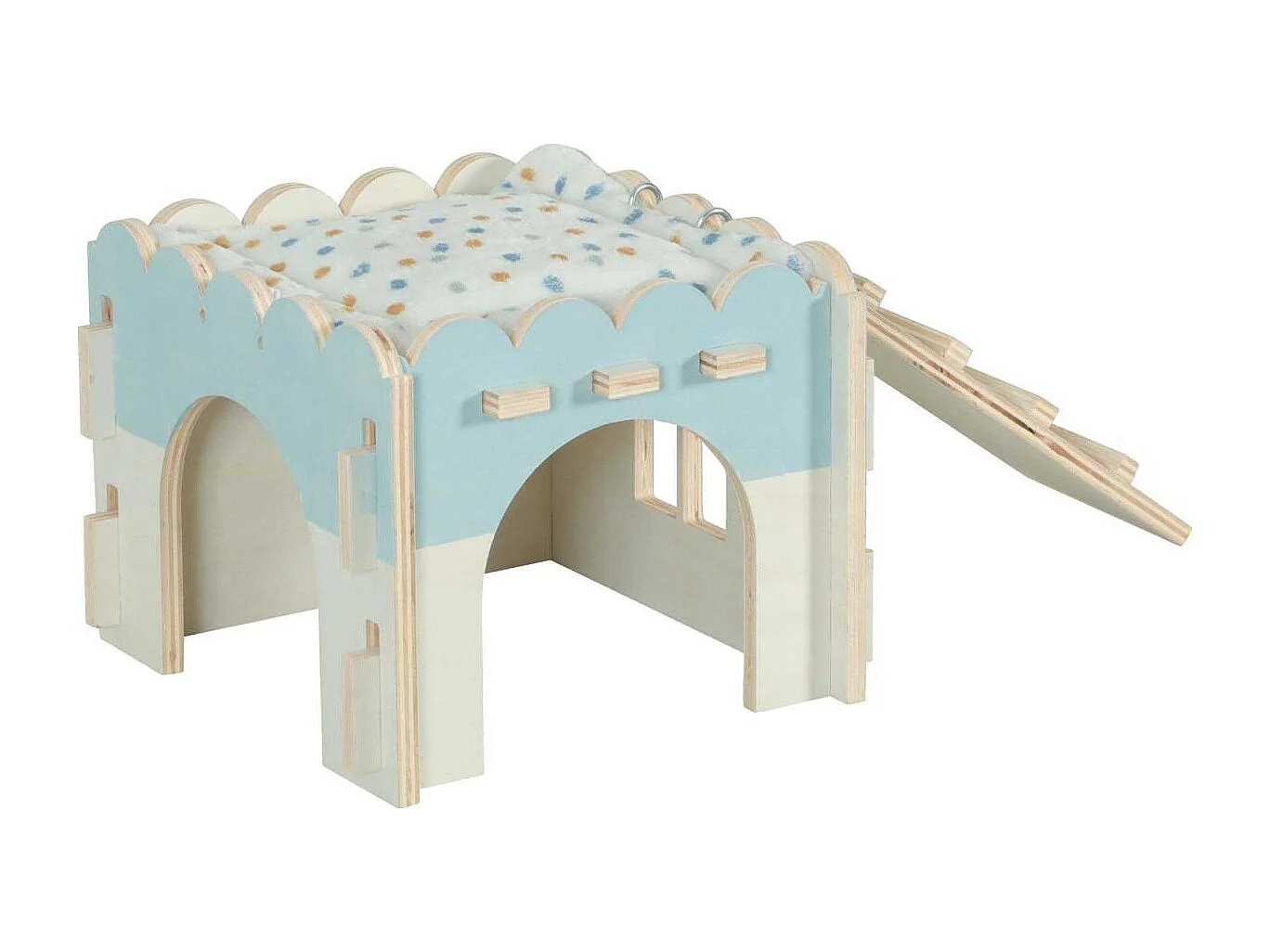 Maison en bois pour rongeurs Cosy Pour cochon d'Inde et octodon