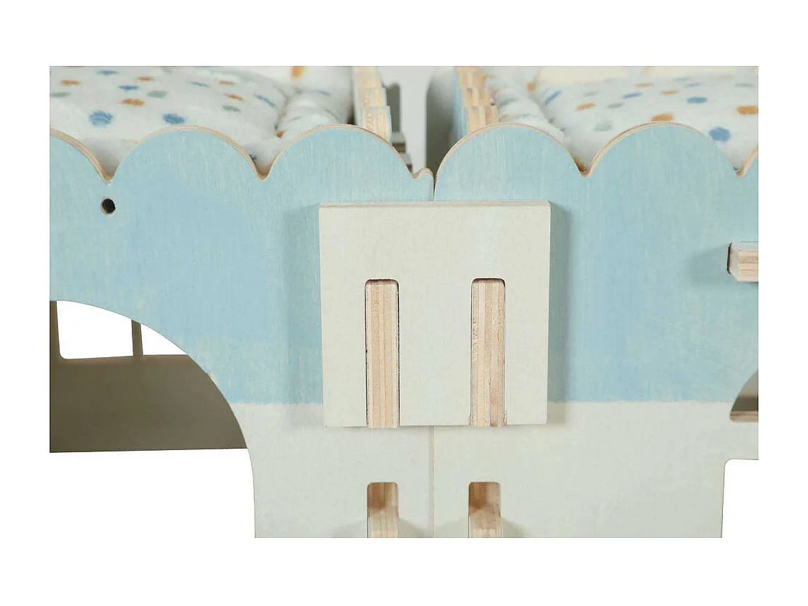 Extension pour maison en bois pour rongeurs Cosy Pour cochon d'Inde et octodon