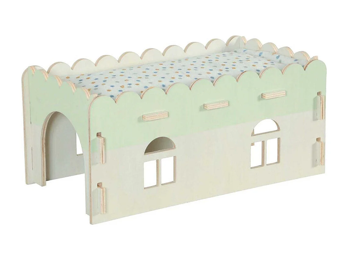 Extension pour maison en bois pour rongeurs Cosy Pour lapin nain