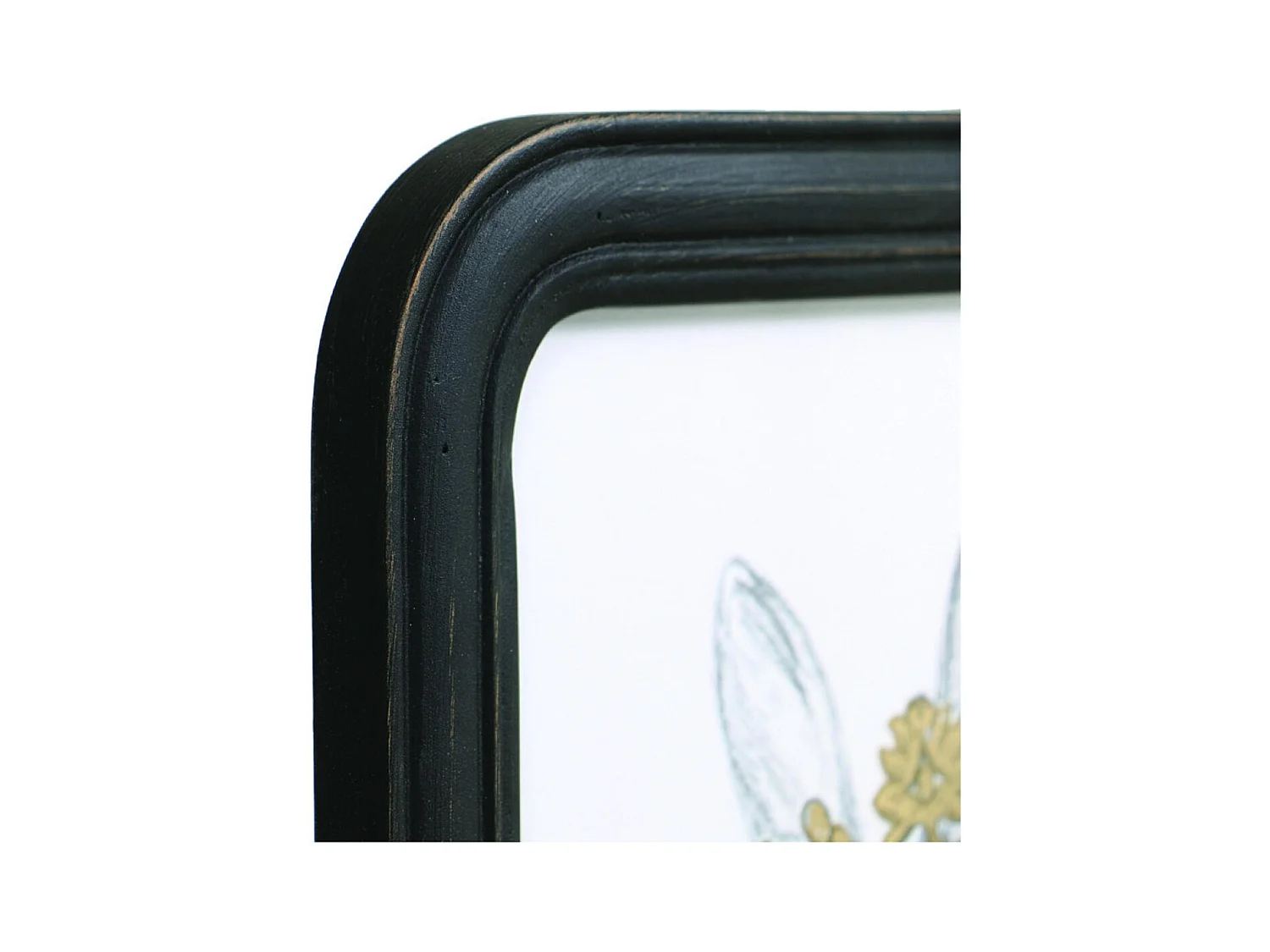 Tableau duo lapins couronnes Bois Noir - Chic Interior's