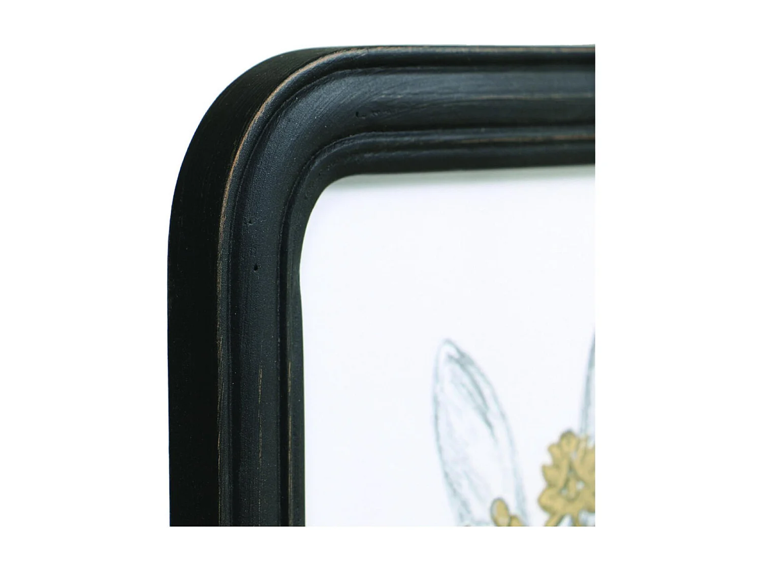 Tableau duo lapins couronnes Bois Noir - Chic Interior's