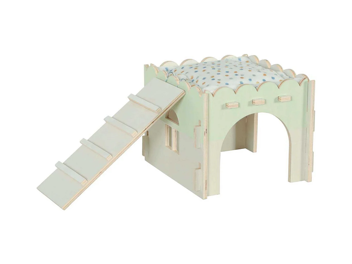 Maison en bois pour rongeurs Cosy Pour lapin nain