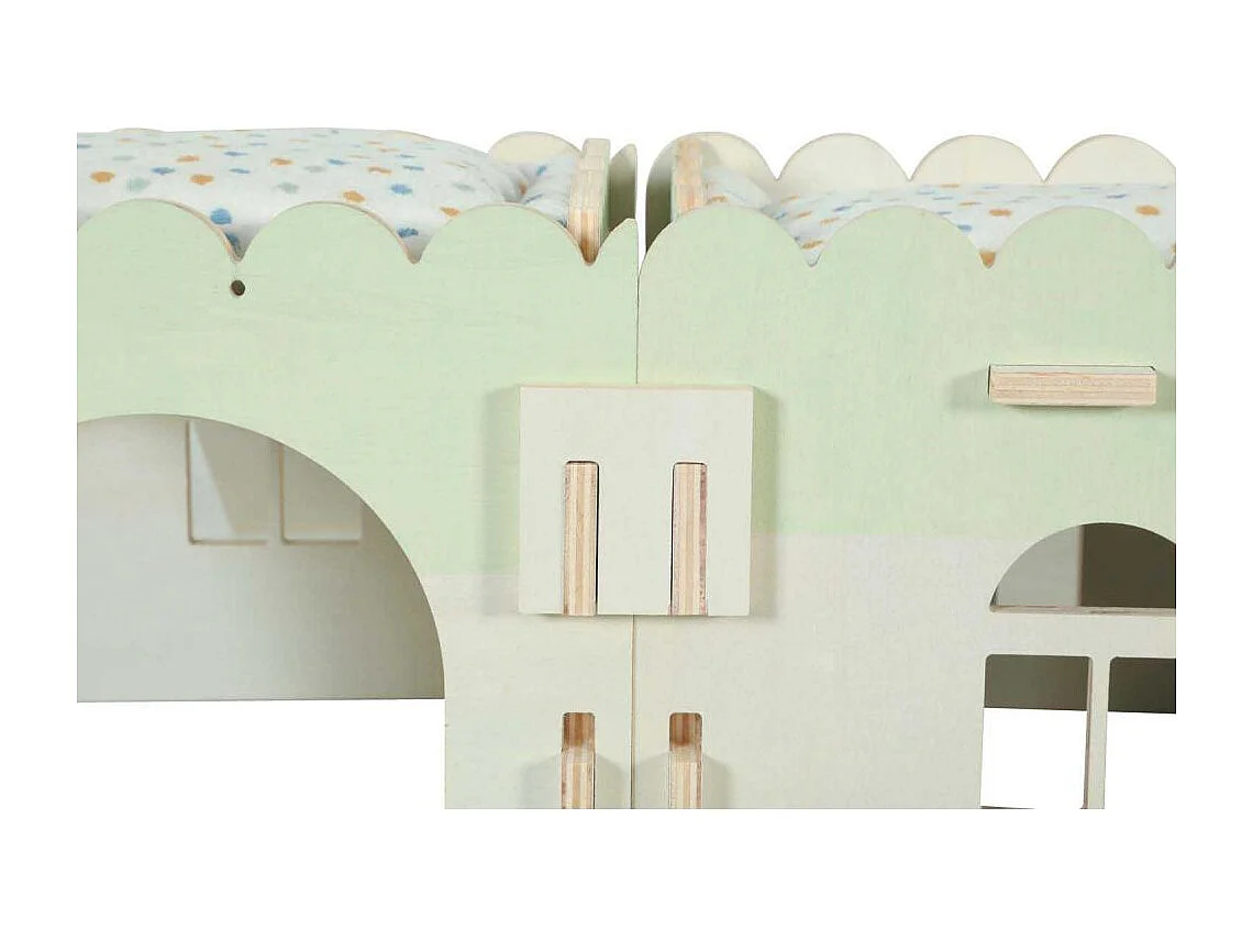 Maison en bois pour rongeurs Cosy Pour lapin nain