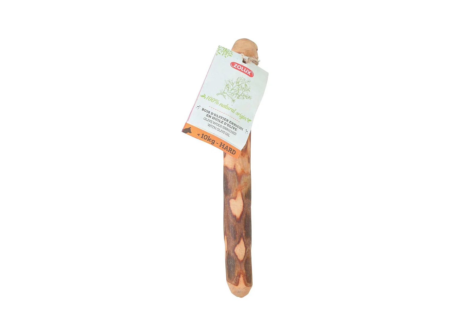 Jouet à mâcher 100% naturel Bois d'olivier Taille S