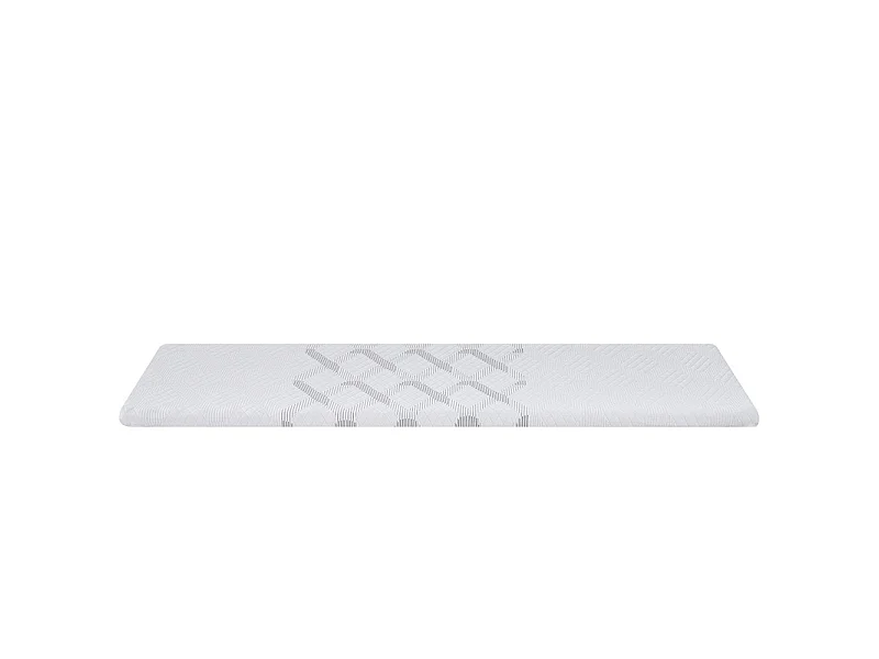 Surmatelas 90x190 cm ep 5,3 cm mousse mémoire de forme, housse stretch déhoussable, base antidérapante - PLUME