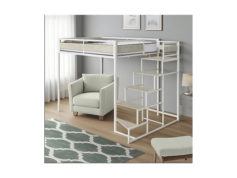 Matelas 140x190 cm ep 15 cm mousse haute densite 35 kg/m3 + gel mémoire de forme - NIMBUS